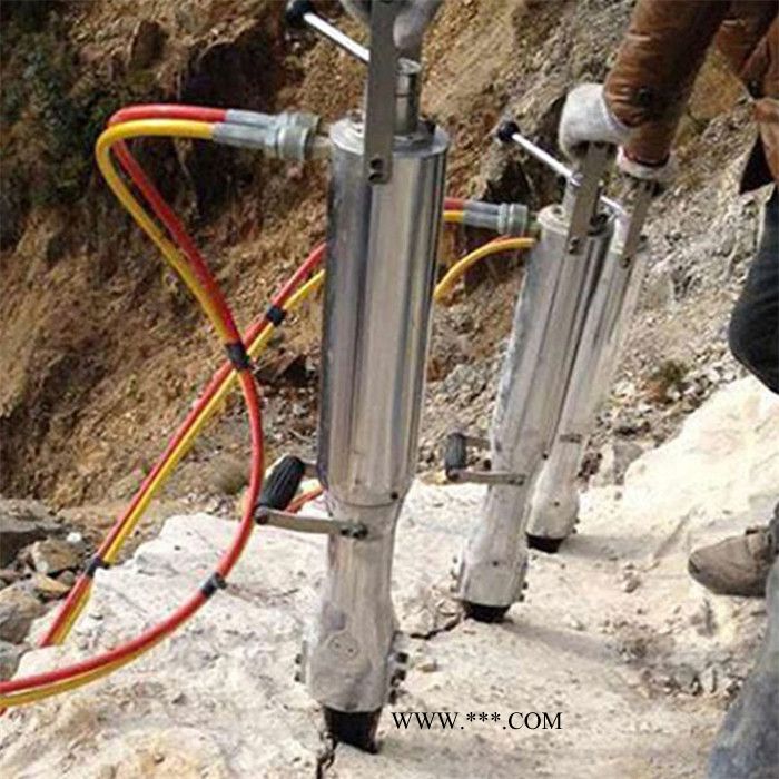 卡博恩劈裂棒 大理石矿山开山劈石机器 柴油岩石分裂机图8