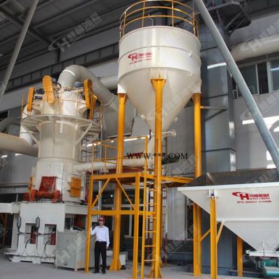 上海超细活性轻钙超细立磨厂家 加工碳酸钙立式超细磨粉机 20万吨立磨生产线