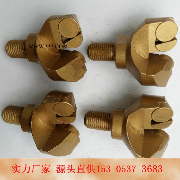 金刚石钻头 55mm三翼内凹金刚石钻头 PDC复合片钻头 75#三翼取芯钻头 金刚石钻头现货图2