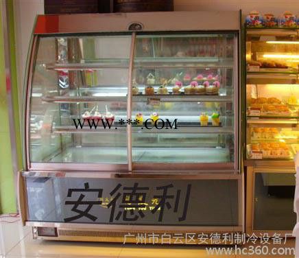 供应商店T1型制冷保鲜柜  黑色大理石蛋糕柜图2