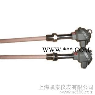 B型双铂铑热电偶  WRR-230、分度号B、耐温0-1800℃、刚玉保护管、固定螺纹装置