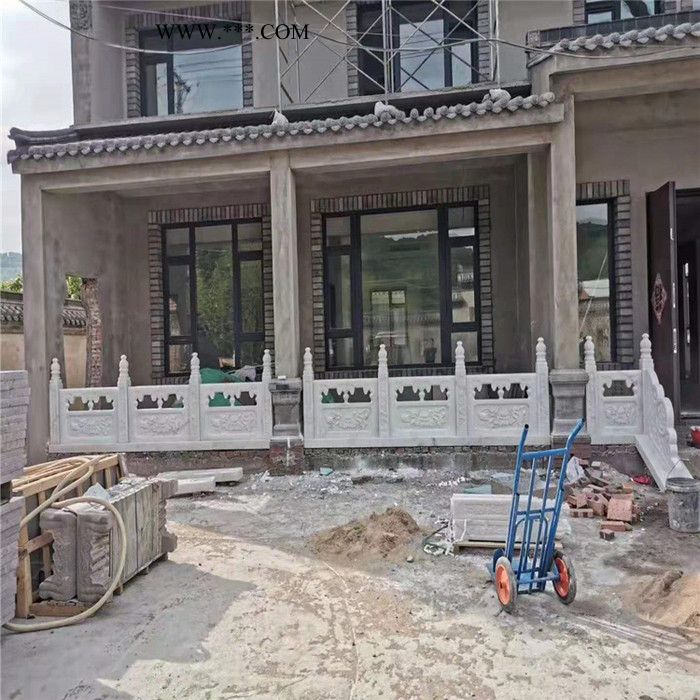 轩盛雕塑 加工生产大理石汉白玉青石   石雕栏杆 多年施工经验 一站式服务图4