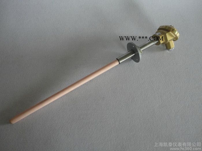 B型双铂铑热电偶  WRR-330、耐温0-1800℃、2150*2000mm、活动法兰式，刚玉保护管