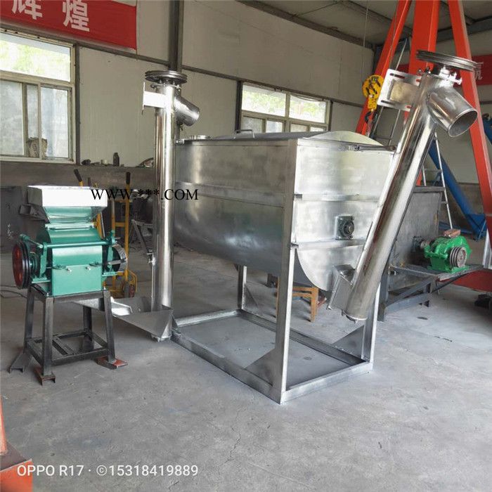 金泰来 JTL-1大型卧式双螺带粉体混料搅拌机 碳酸钙化工混合搅拌机机组批发图4