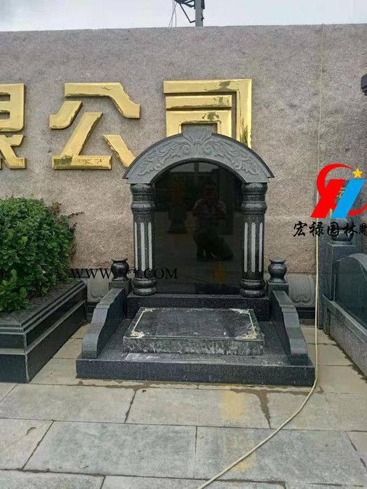 供应墓碑 山西黑墓碑 大理石花岗岩陵园组合碑火葬墓碑墓碑厂家图3