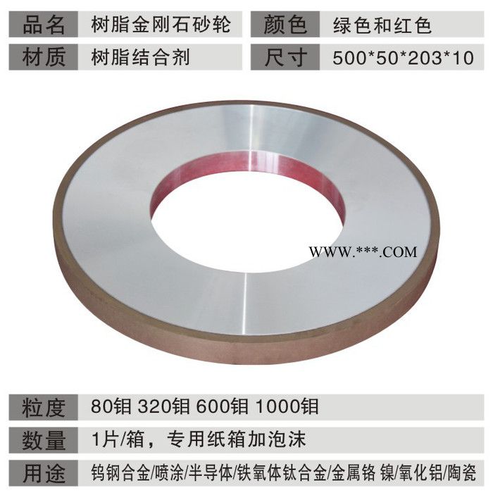 金刚石砂轮片价格 树脂金刚石平行砂轮 金刚石砂轮生产厂家图2