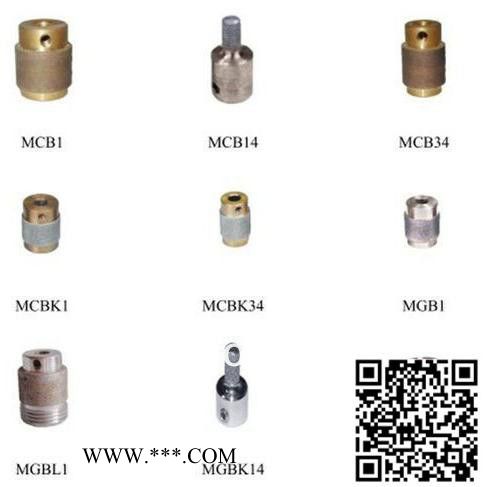 曼德MCB14金刚石工具 湿磨机电镀金刚石砂轮磨头 电动磨台高速砂轮磨头 电镀金刚石磨轮研磨打磨玻璃图6
