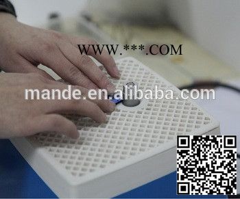 曼德MD902-EU金刚石工具 金刚石磨片工业百洁布欧标插头220V带挡板蓝色无尘 电动磨台研磨玻璃图2