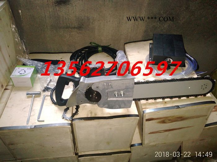 电动金刚石链锯    钢筋混凝土开槽机图2
