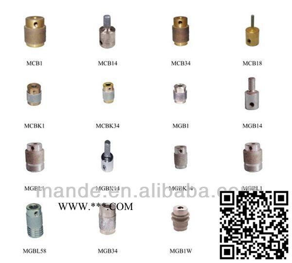 曼德MGBK14金刚石工具 小磨轮电动修边机 玻璃陶瓷镀铬金刚石磨头 便携式磨台图8