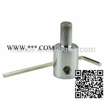曼德MGBK14金刚石工具 小磨轮电动修边机 玻璃陶瓷镀铬金刚石磨头 便携式磨台图6