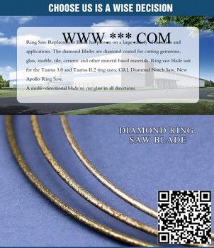 曼德MDR17172金刚石工具双金属带锯条环形锯条无接口环形电镀金刚石圆锯片机用金刚石圈锯机用圆刀锯条图3