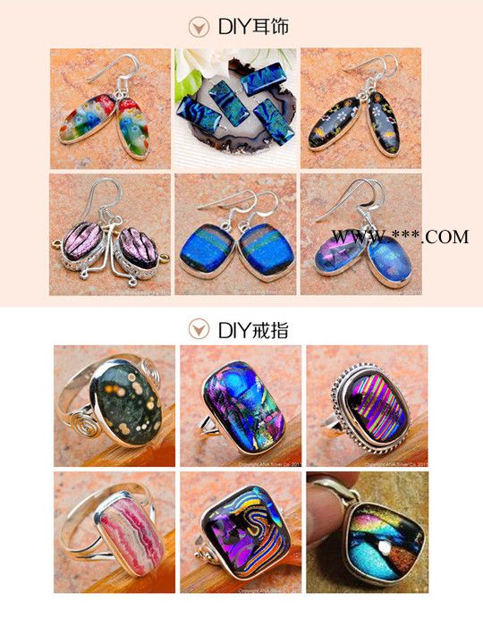 乐铭鑫1707021-15 DIY工具热熔彩色玻璃制作钎焊加工 高温微波热弯炉小窑炉套装配件附带金刚石工具图5