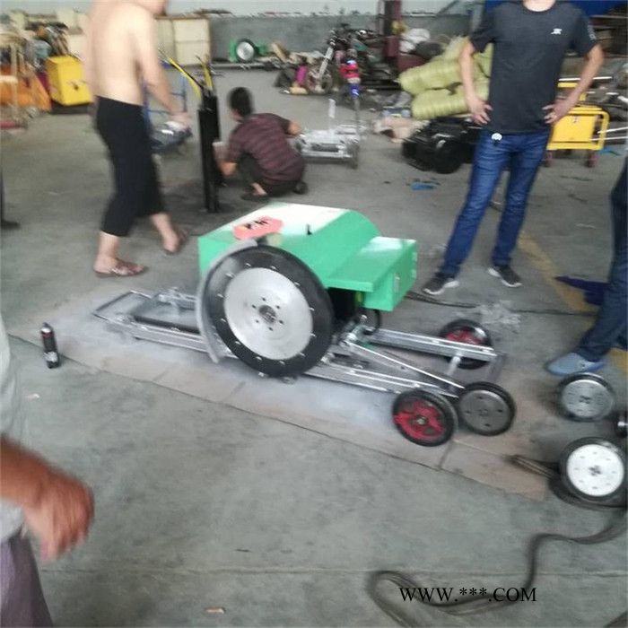 程煤绳锯机   混凝土金刚石绳切割机 绳锯切割机  万向轮混凝土金刚石绳切割机图3