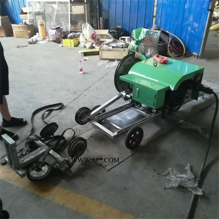 程煤绳锯机   混凝土金刚石绳切割机 绳锯切割机  万向轮混凝土金刚石绳切割机图7
