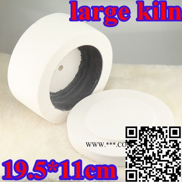 曼德1707021-15 DIY工具 热熔彩色玻璃制作手工饰品 高温微波热弯炉小窑炉套装图3