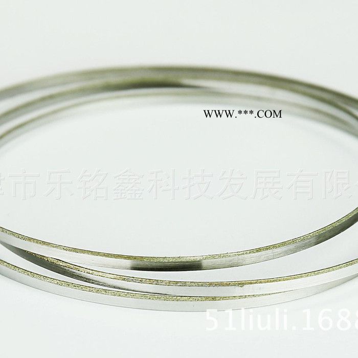 MD4214金刚石带锯条环形无焊接封钢锯 研磨切割玻璃水晶玉石工具图3