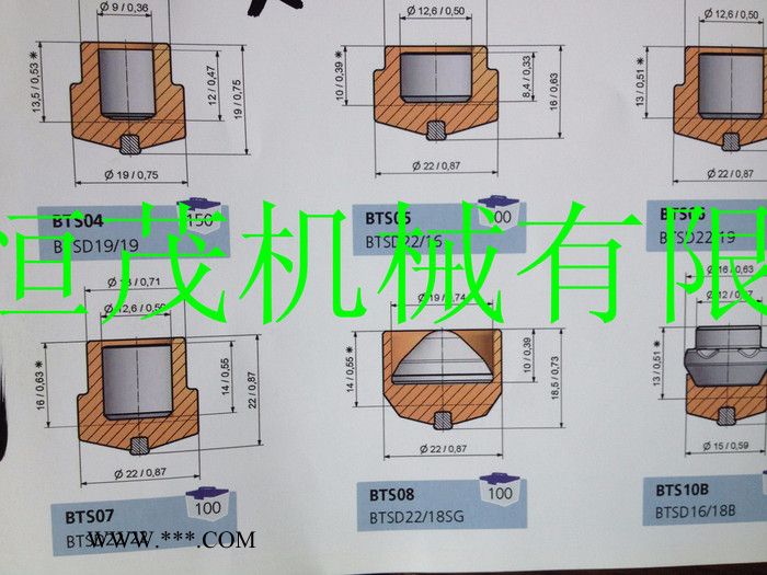 供应科比特金刚石耐磨块 采煤滚筒 矿山机械设备耐磨板 肯纳久益滚筒专用耐磨块  耐磨条耐磨钉 碳化铬碳化钨复合耐磨块图5
