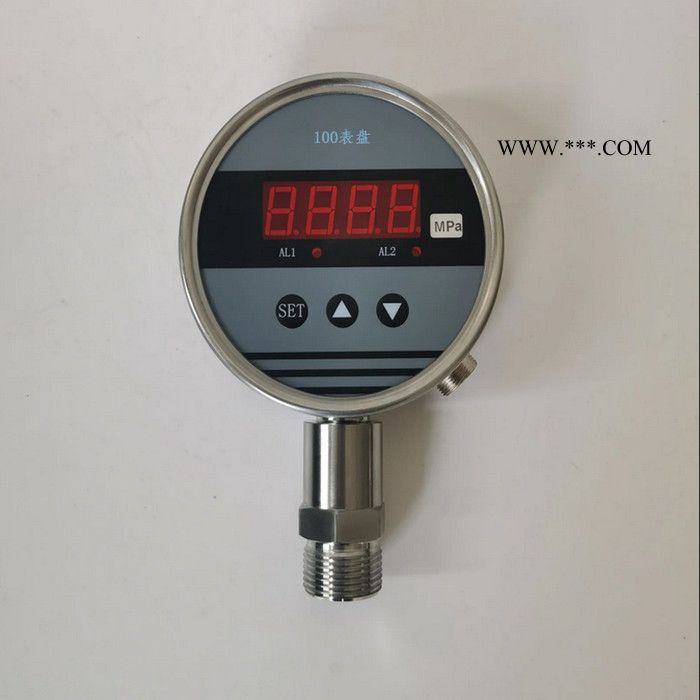贺迪隔膜压力表HDT104智能压力控制器应用于电力、空调、金刚石压,智能压力控制器数显压力表LED数码显示表机械设备