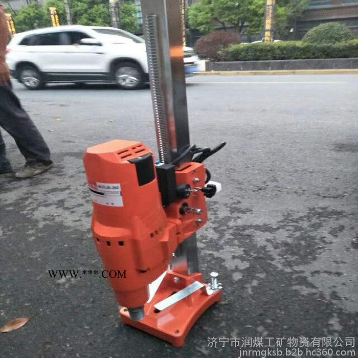 电动型钻孔取芯机 混凝土钻孔机 金刚石钻孔机 工程水钻机图2