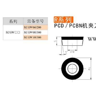 JUNT/中天聚晶立方氮化硼刀粒（PCBN可定制） 金刚石