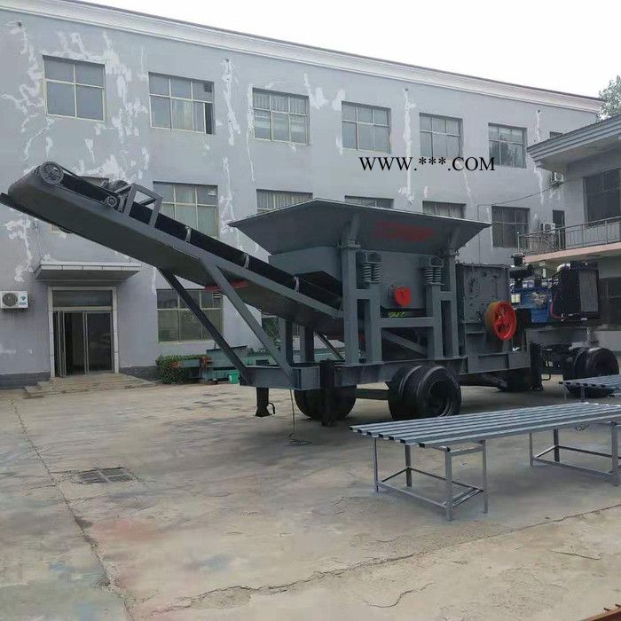 移动式破碎机电动柴油破碎机大型工业破碎机厂家图3
