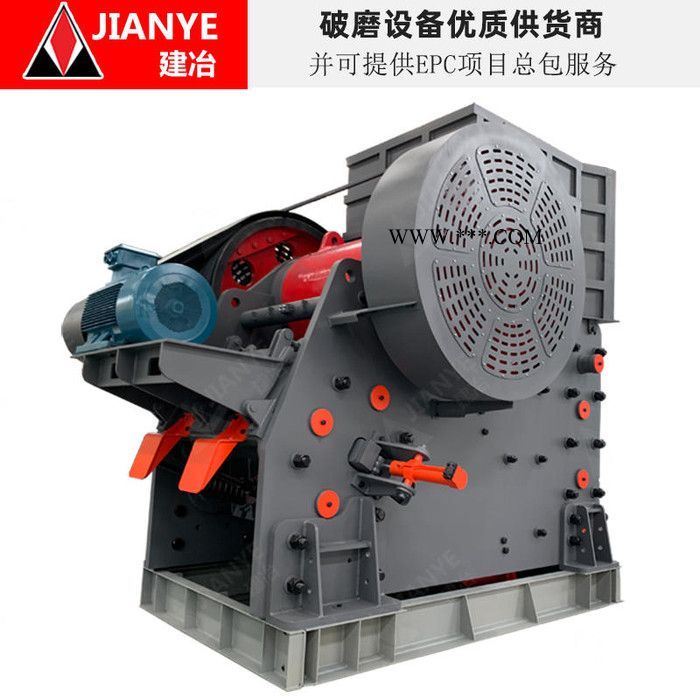 上海建冶重工供应，C110欧版颚式破碎机，大型高产能颚式破碎机，矿山凝灰岩时产200T破碎制砂生产线机械设备厂家图2