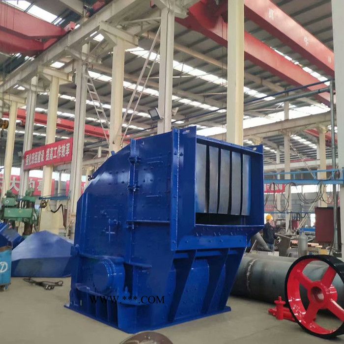 邦隆PF1210新型液压反击破 三腔型反击式破碎机石灰石破碎生产线图4