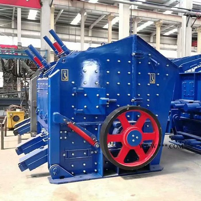 邦隆PF1210新型液压反击破 三腔型反击式破碎机石灰石破碎生产线图6
