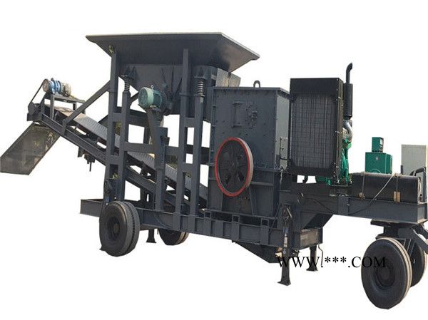 宇欧 移动破碎机 供求颚式破碎机 移动破碎设备图6