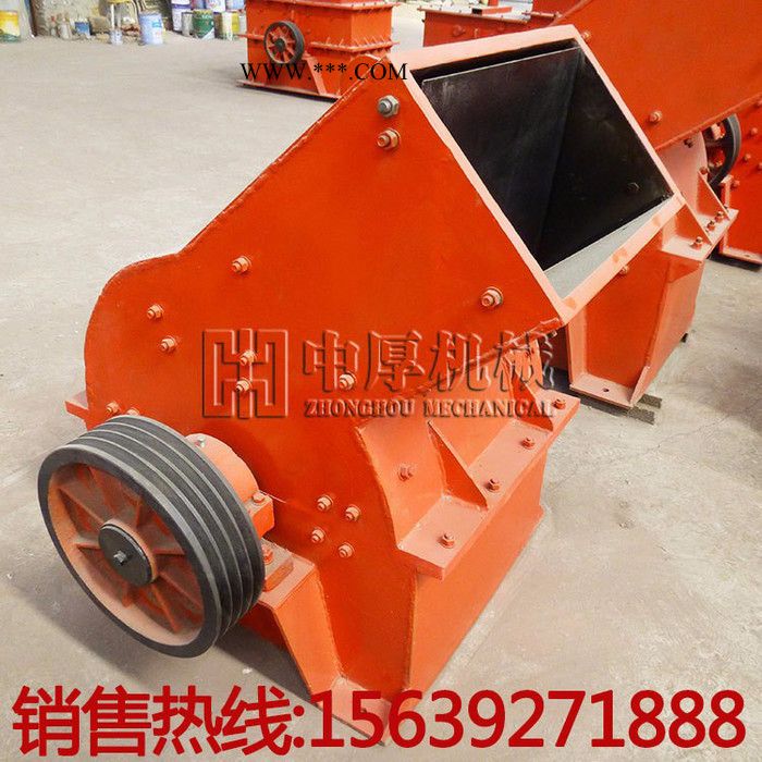 PC600*600锤式破碎机 白垩石膏破碎机 玄武岩破碎机 破碎比大图5
