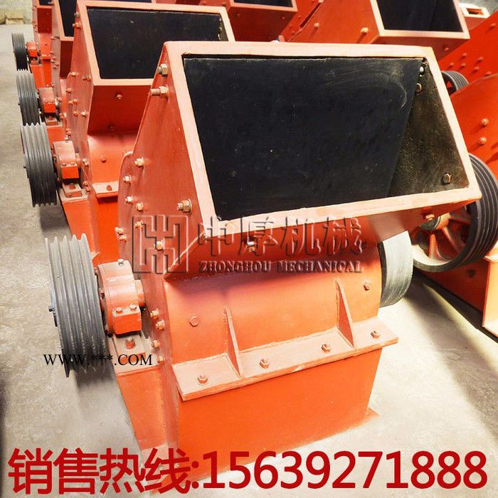 PC600*600锤式破碎机 白垩石膏破碎机 玄武岩破碎机 破碎比大图3