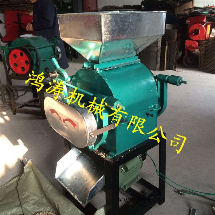 压辊式杂粮破碎机 高粱破碎机 大豆破碎机视频图3