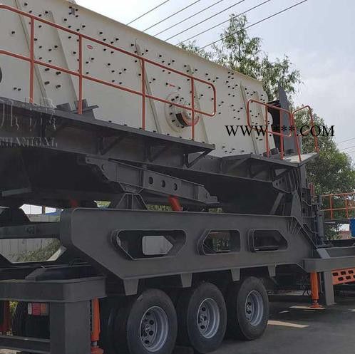 中厚300圆锥破碎站 移动式建筑垃圾设备  建筑垃圾移动破碎机 圆锥式移动破碎机图5