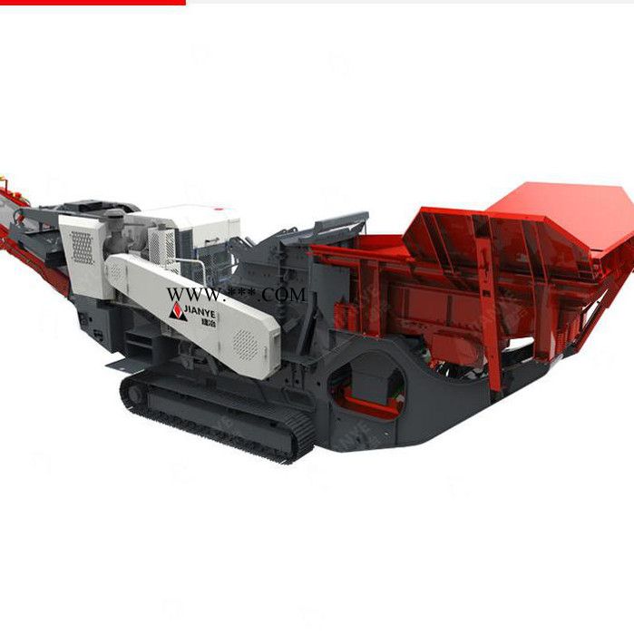 建冶重工JYF1011S移动破碎站，时产350吨履带式移动破碎机，动力强劲 履带式破碎机图4