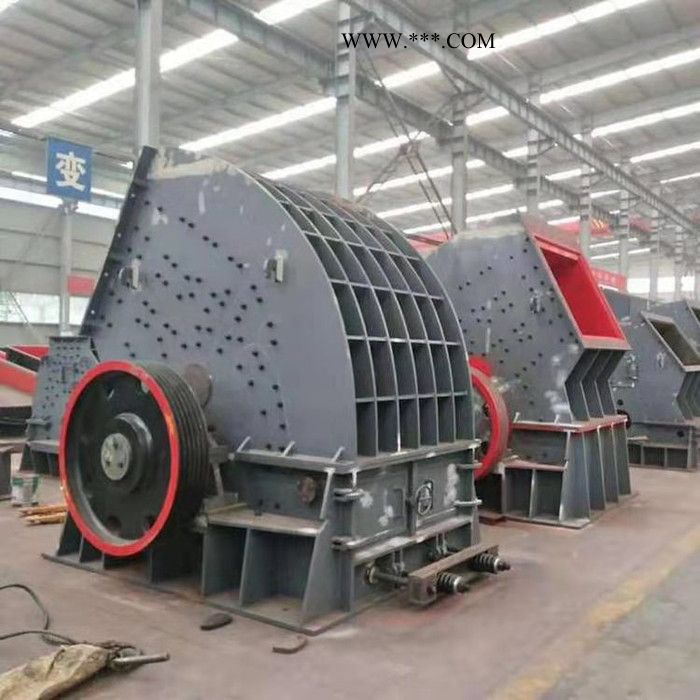 富德河卵石重锤式破碎机水泥块锤式打砂机大型箱式破碎机石灰石重锤式破碎机青石重锤式破石机图4