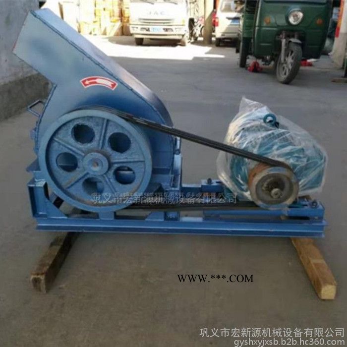 宏新源pcb1000*800 锤式破碎机 打砂机 盐快砖块破碎机 移动锤式破碎机厂家图2