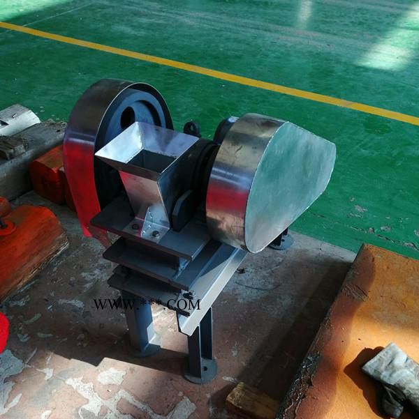 山东淄博矿山设备厂家供应PE-60X100实验室小型颚式破碎机PE-100X150化验室专用鄂式破碎机带护罩支架料斗图3
