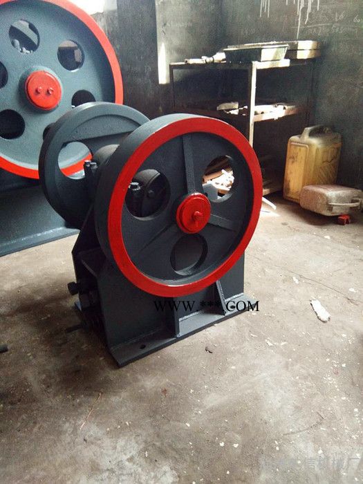 山东淄博矿山设备厂家供应PE-60X100实验室小型颚式破碎机PE-100X150化验室专用鄂式破碎机带护罩支架料斗图6
