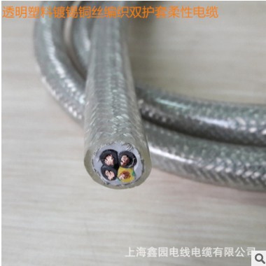 欧标ce SY钢丝/CY镀锡铜丝编织控制柔软透明电缆线-上海厂家直销图2