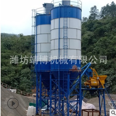 搅拌站用混凝土卧式立式水泥罐仓 多种规格定制 移动分体水泥仓罐图3