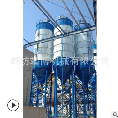 立式商砼水泥罐仓 混凝土片状散装水泥仓 粉煤灰水泥罐批发厂家图3