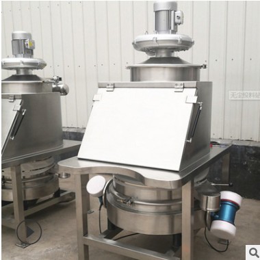 厂家直供吨袋无尘粉体投料站 负压式振动筛投料 搭配真空上料机用图2