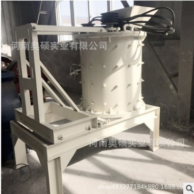 供应新型复合式破碎机 河卵石立式无筛网制砂机石料磨粉打砂机图3