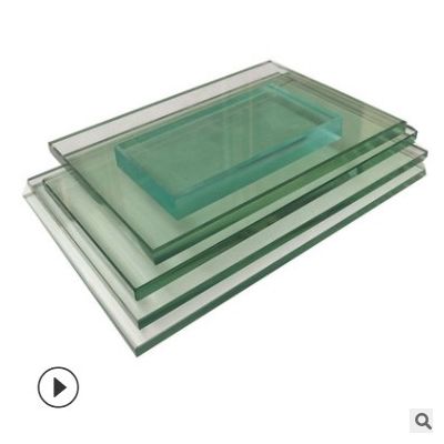 玻璃厂供应 超长超厚 12-25MM 异型 精磨边 钢化玻璃