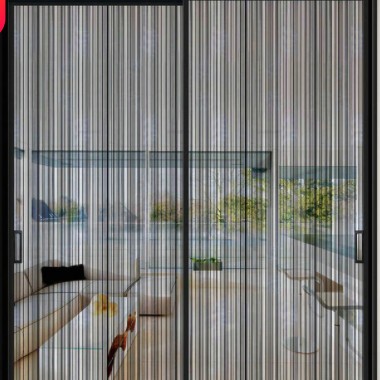 钢化山水夹胶玻璃 酒店屏风艺术变色玻璃办公区夹丝玻璃定 制