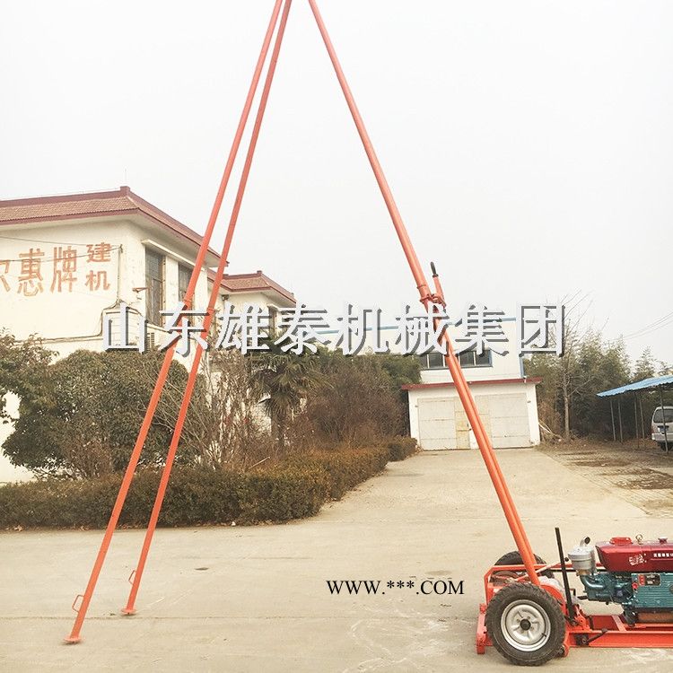 工程勘探钻机 冲击式打桩机 取土样砂金矿勘探图1