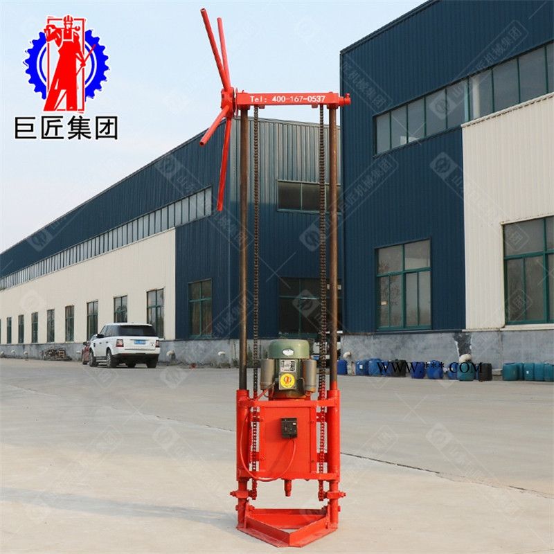 巨匠供应QZ-1A两相电轻便取样钻机 多用途微型工程钻机设备图1