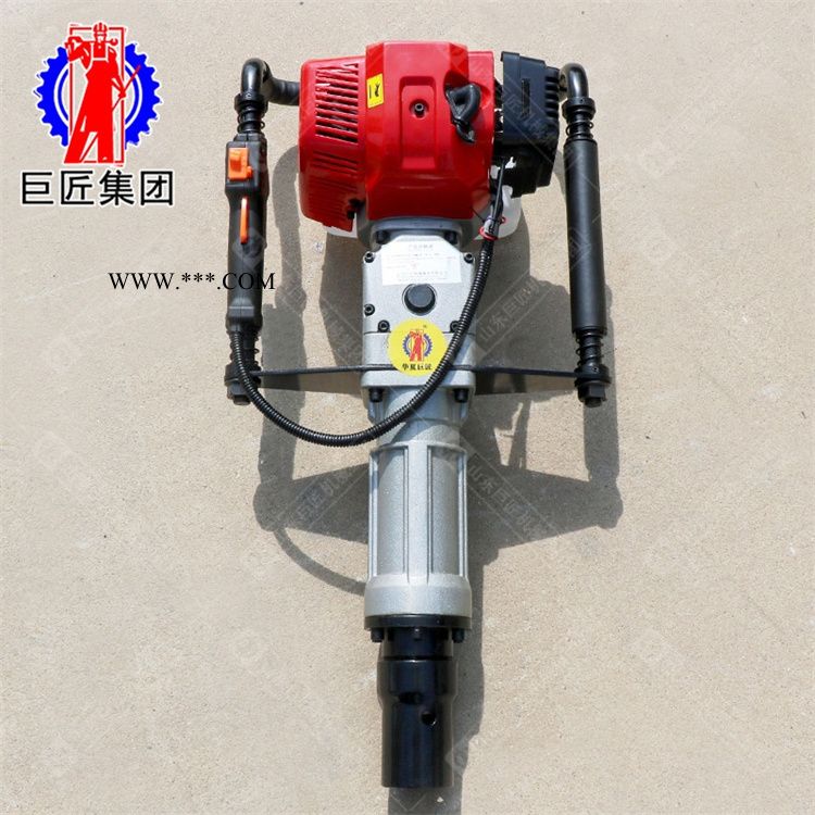 华夏巨匠环保取样钻机 高频振动QTZ-2汽油机便携式取土钻机图1
