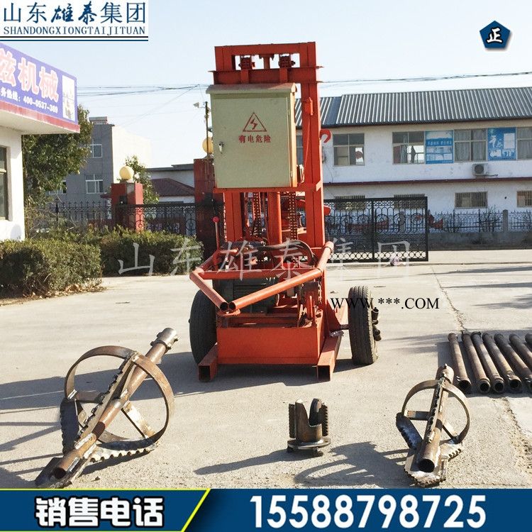 山东雄泰加工定制SJZ-600型百米水井钻机 农田灌溉钻井机 工地打降水井图1